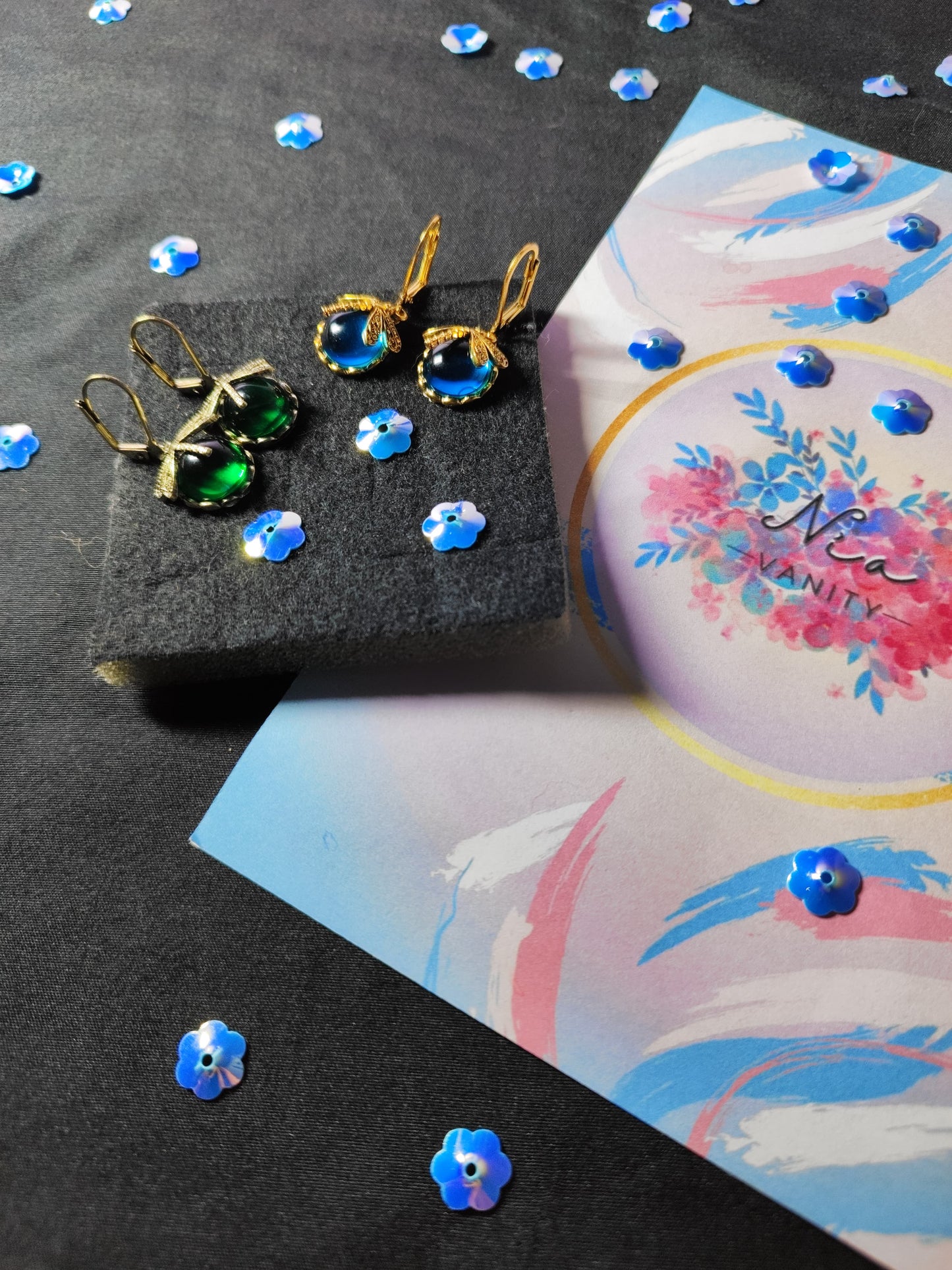 ARETES ALAS DE LIBELULA