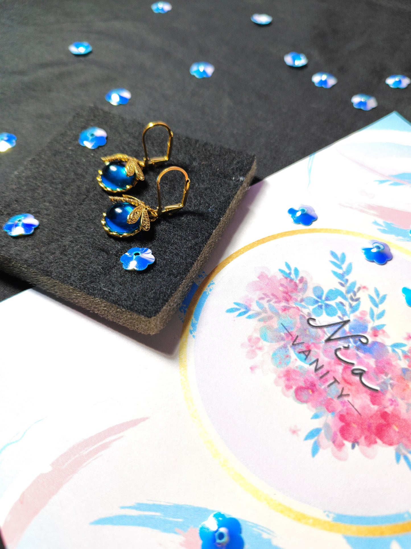 ARETES ALAS DE LIBELULA